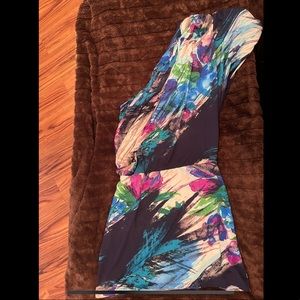 Jessica Simpson off shoulder one shoulder dress size xs